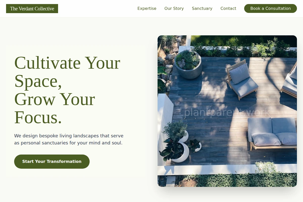 Verdant Garden Design