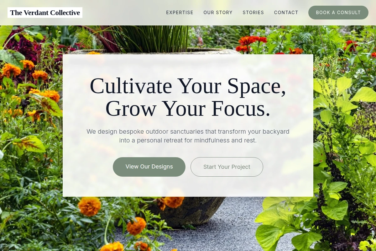 Verdant Garden Design