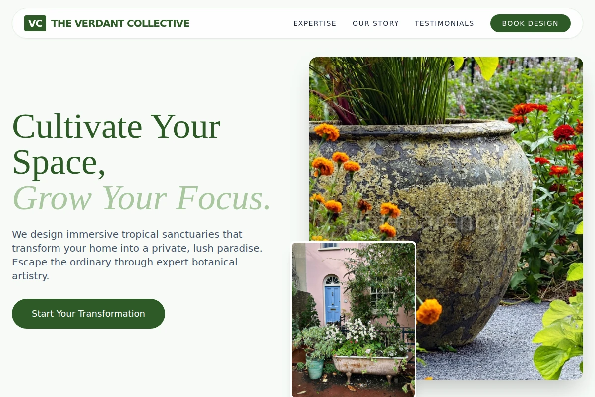 Tropical Garden Design
