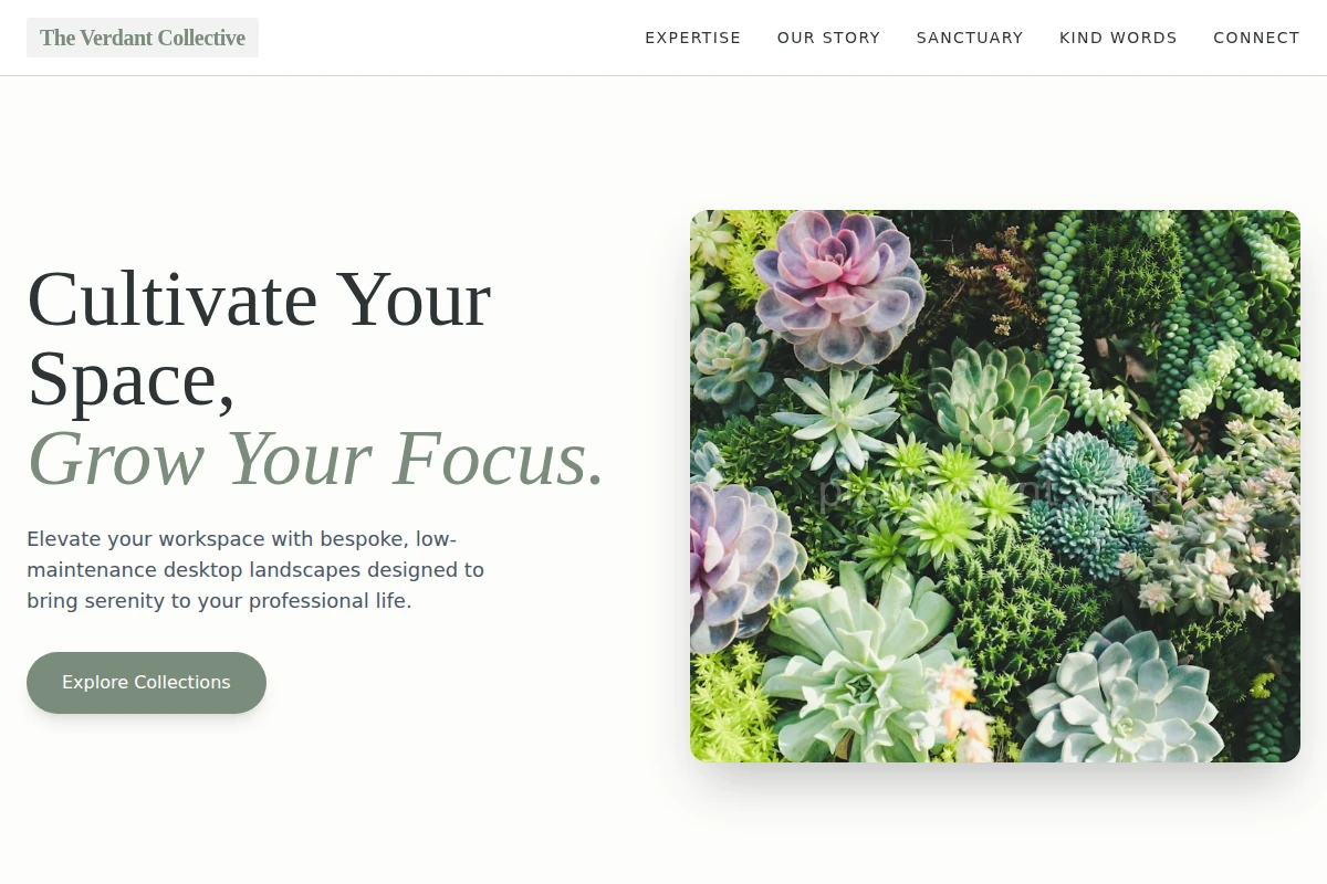 Desk Garden Design