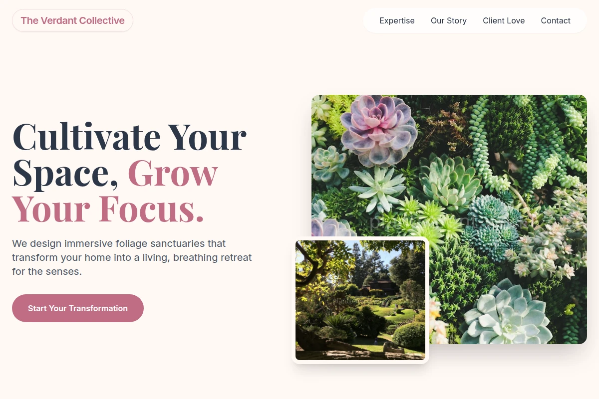 Foliage Garden Design