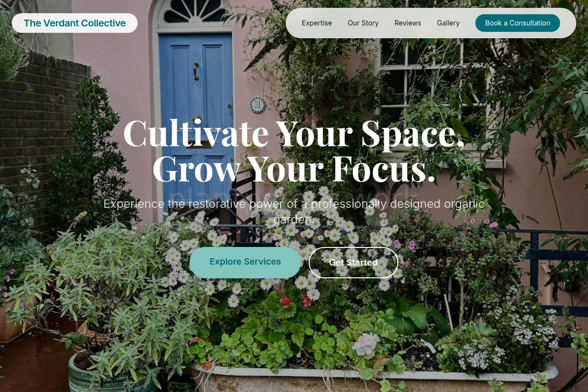 Organic Garden Design