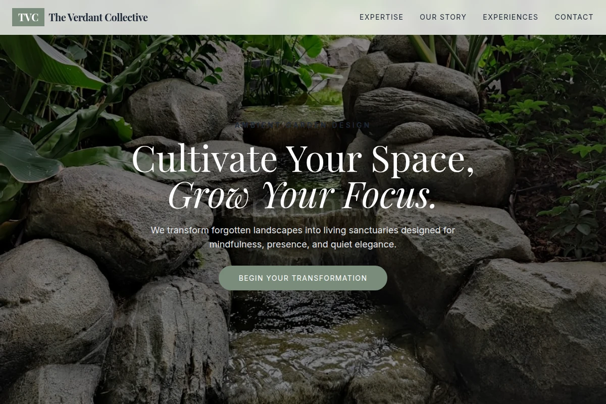 Ambient Garden Design