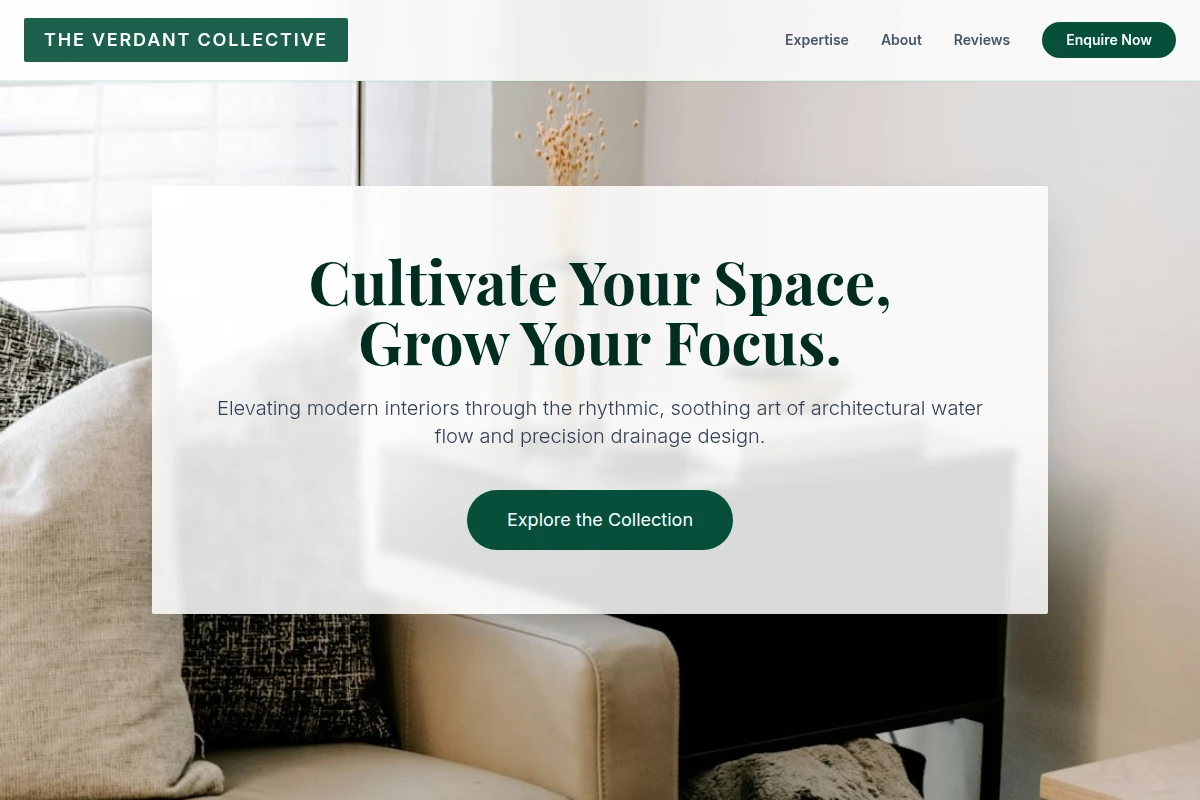 Drainage Home Decor