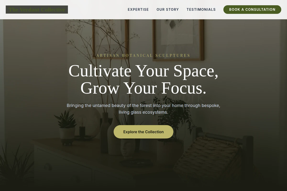 Terrarium Home Decor