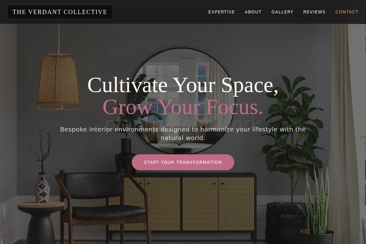 Pruning Interior Design