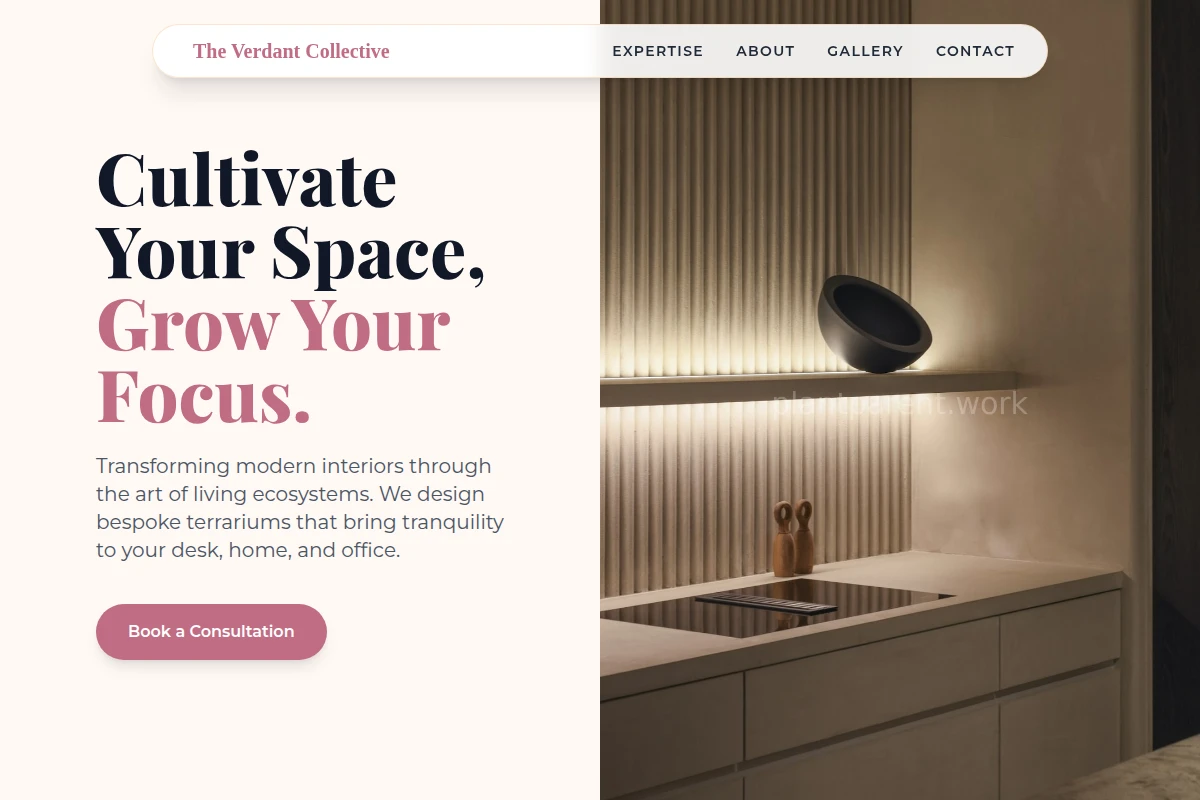 Terrarium Interior Design