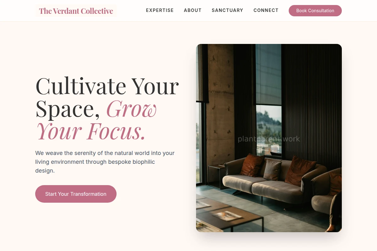 Botanical Interior Design