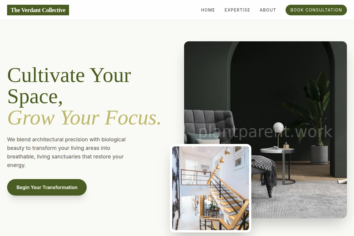 Botanical Interior Design
