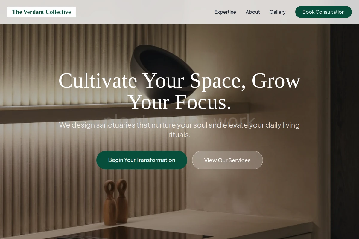 Wellness Interior Design