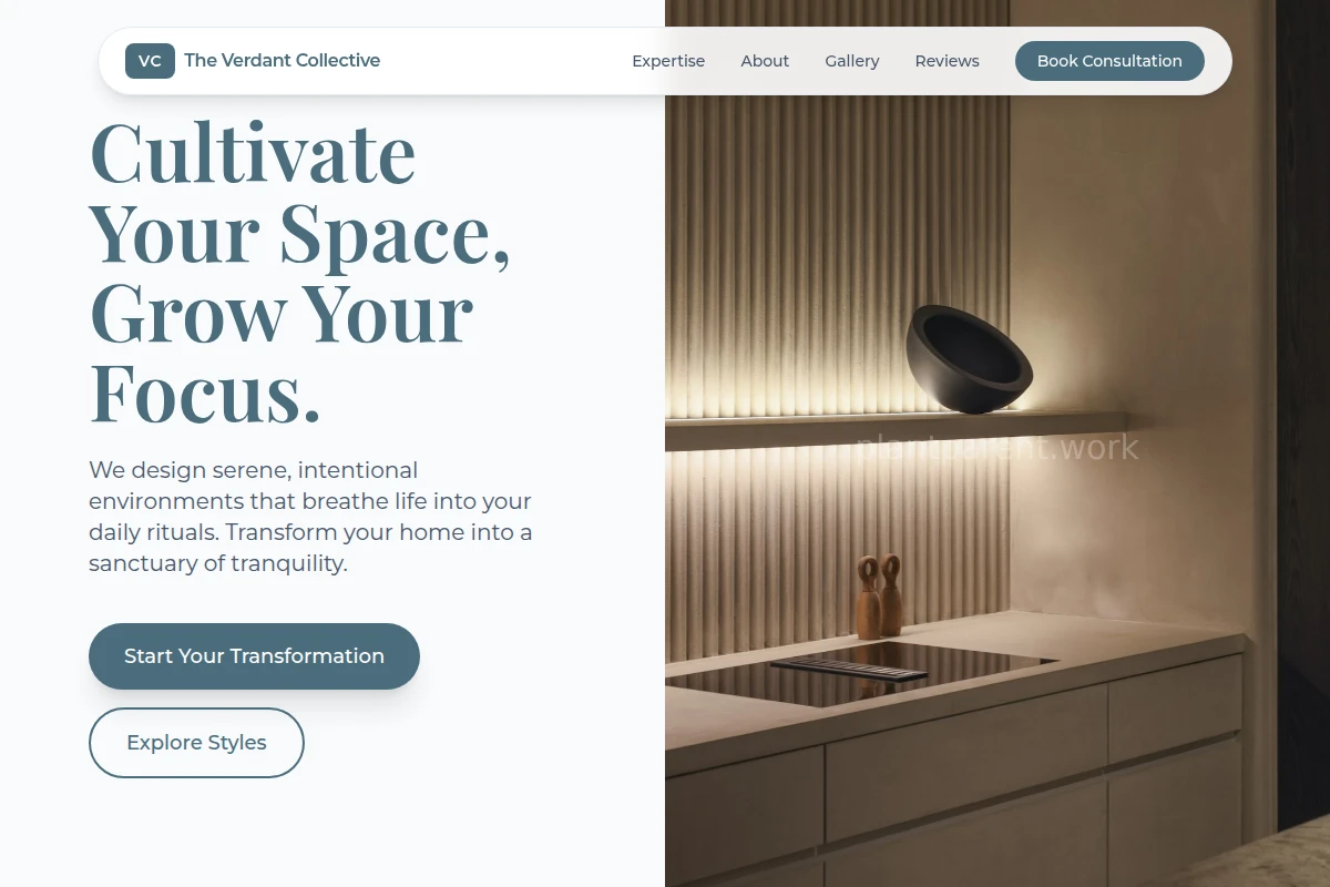 Serene Interior Design