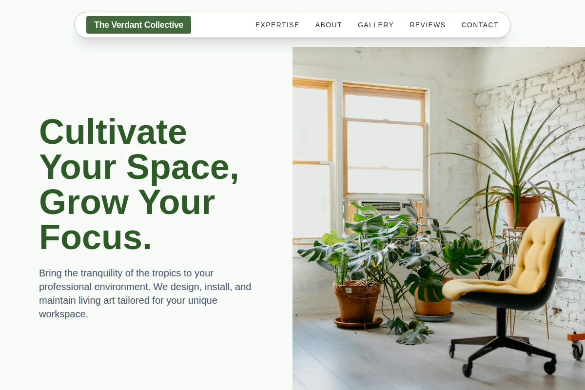 Tropical Office Plants
