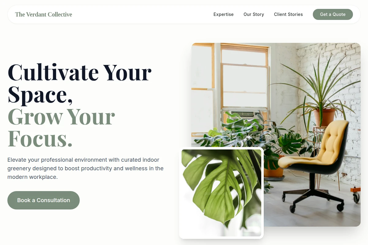 Cedar Office Plants