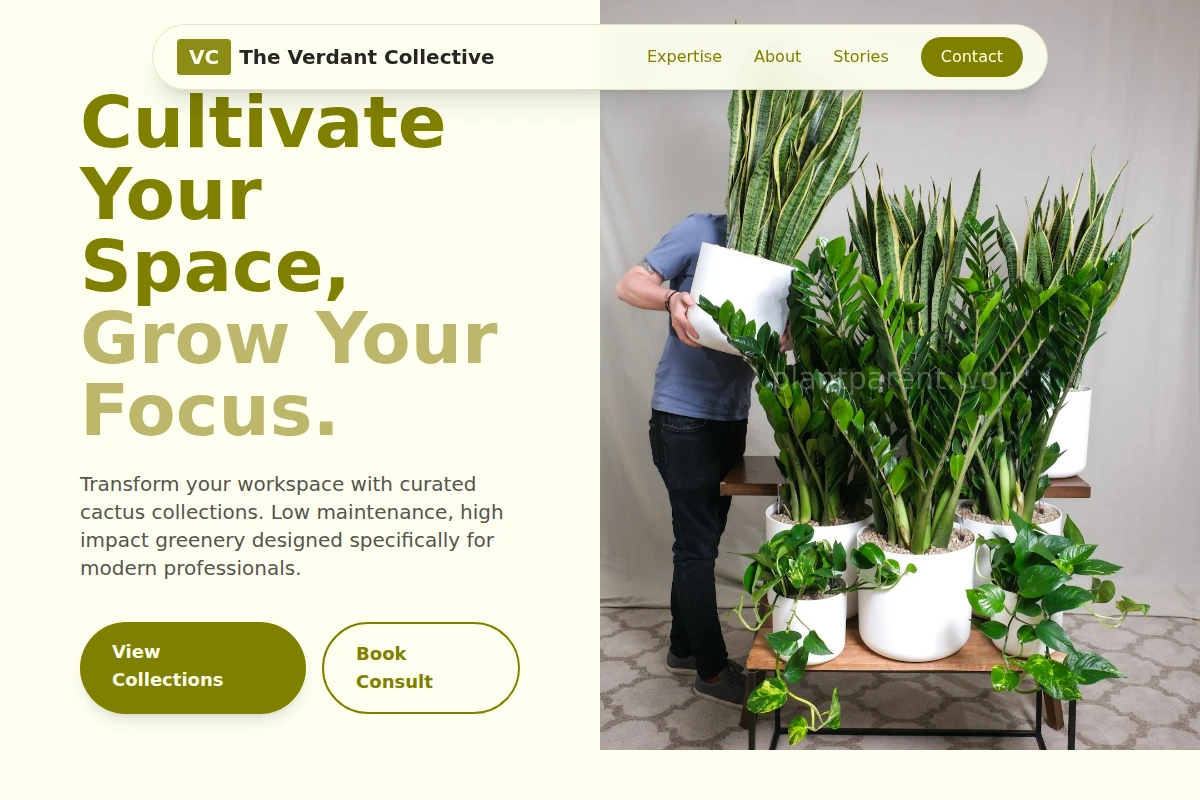 Cactus Office Plants