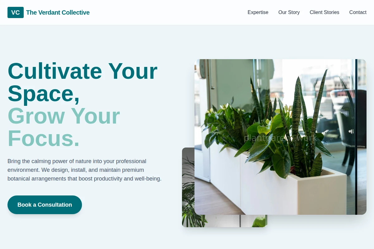 Nurture Office Plants