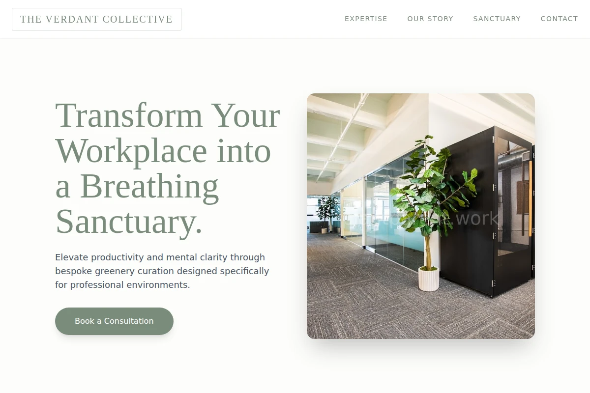 Fresh Office Plants