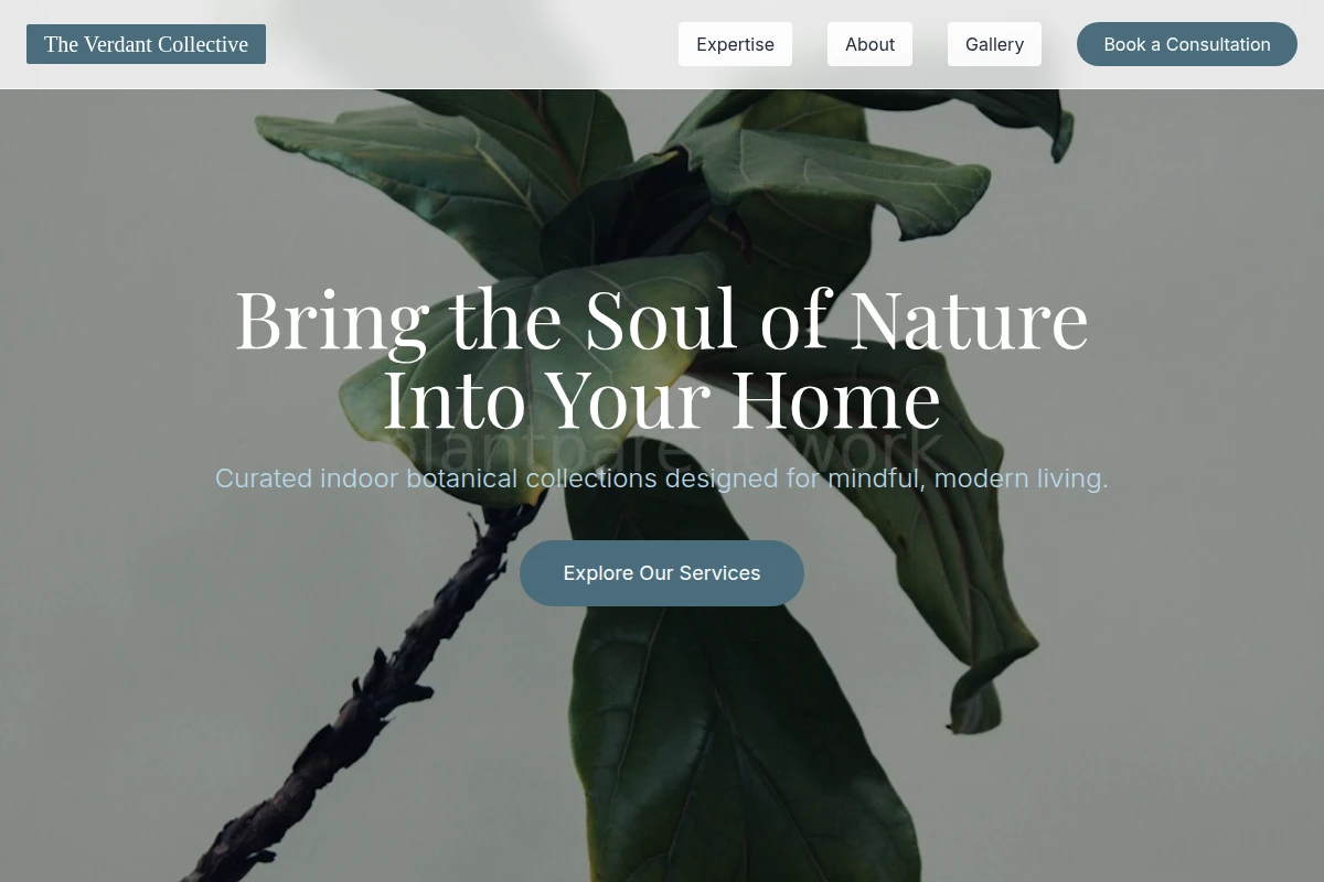 Nurture Plants